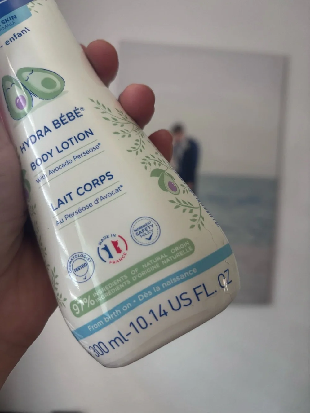 Mustela Hydra Bébé Body Lotion 300 mL 10.14 oz new